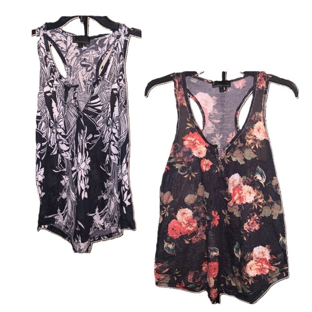 Qty. 2 - Jeans by Buffalo tank tops, size S